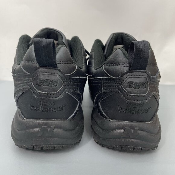 New Balance 608 Sneakers Shoes Training Athletic Comfort Leather Black Mens 13 - Picture 8 of 14